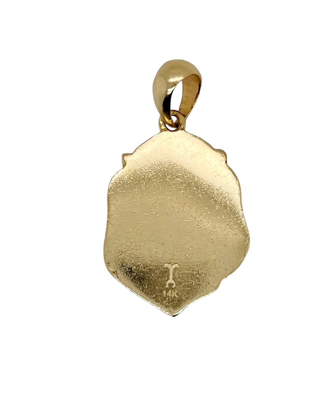 Jacoje Standard Lion Pendant 14k Solid Yellow Gold