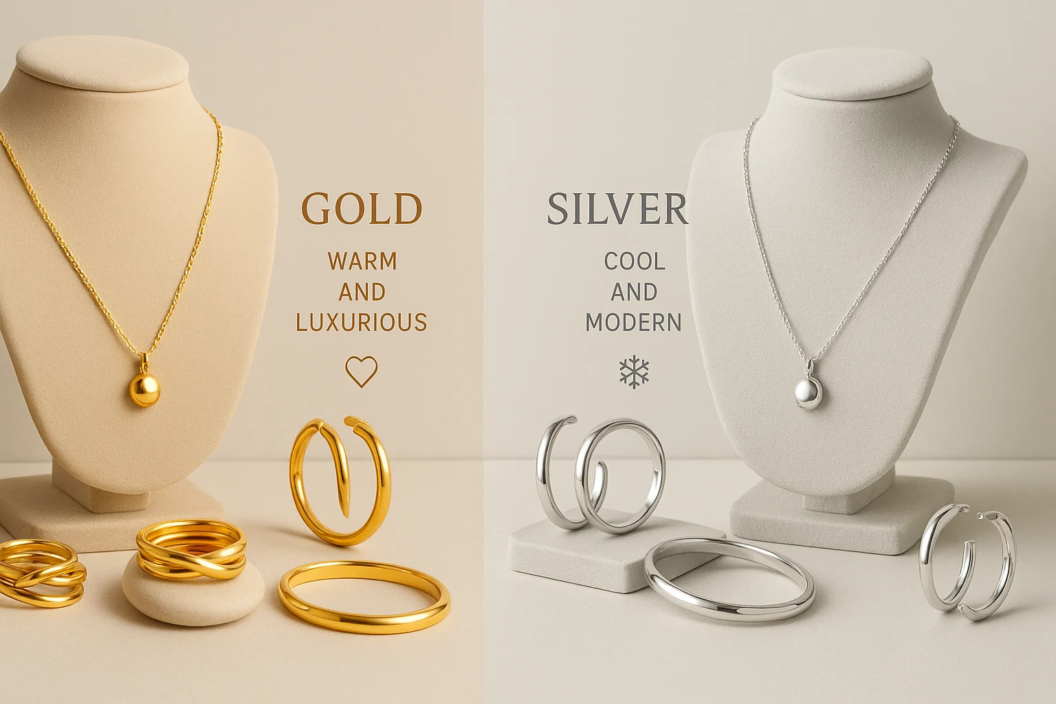 Gold vs. Silver Jewelry: Which One is Right for You?
