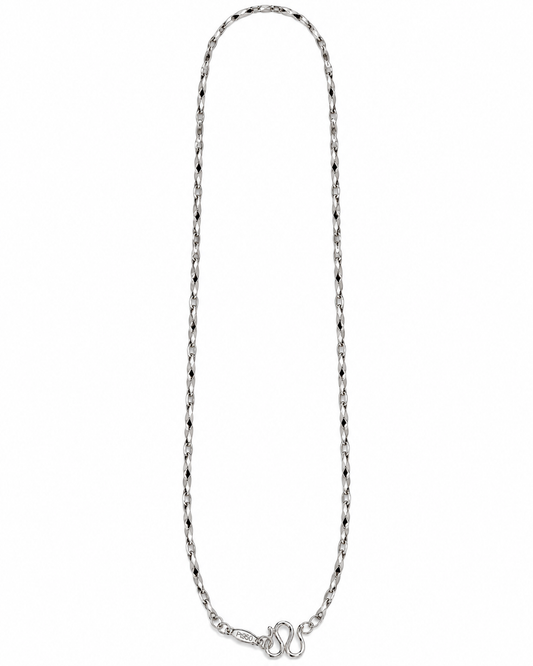 Pt950 Platinum Fine Dainty Chain Necklace 16.5" Thin Delicate Link 3.7 Grams