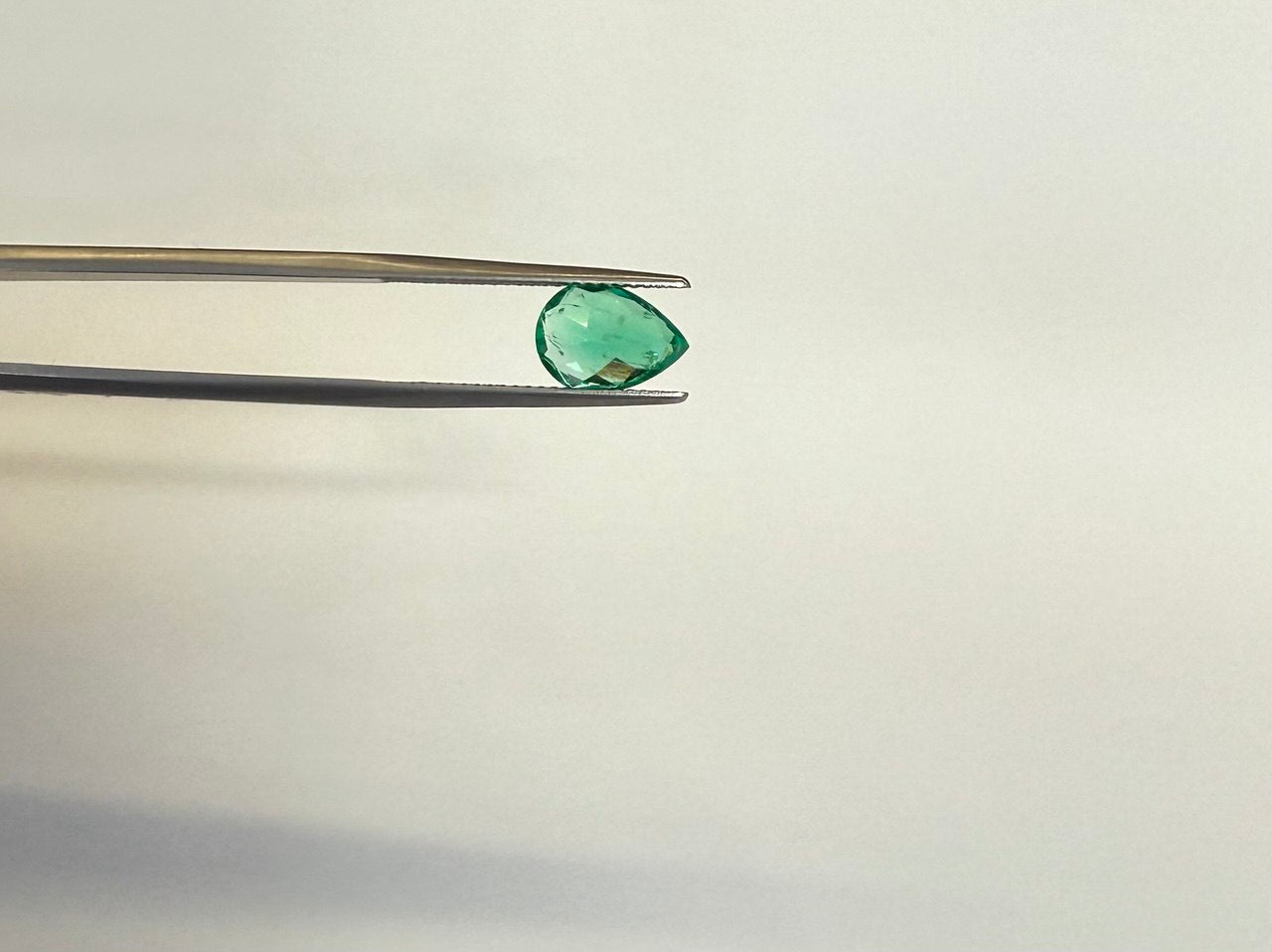 GIA Certified 1.87 Ct Natural Colombian Loose Emerald Pear Shape F1