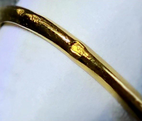 Antique Victorian Ruby & Diamond Ring in 18K Gold and Platinum, French Hallmarked Circa 1880