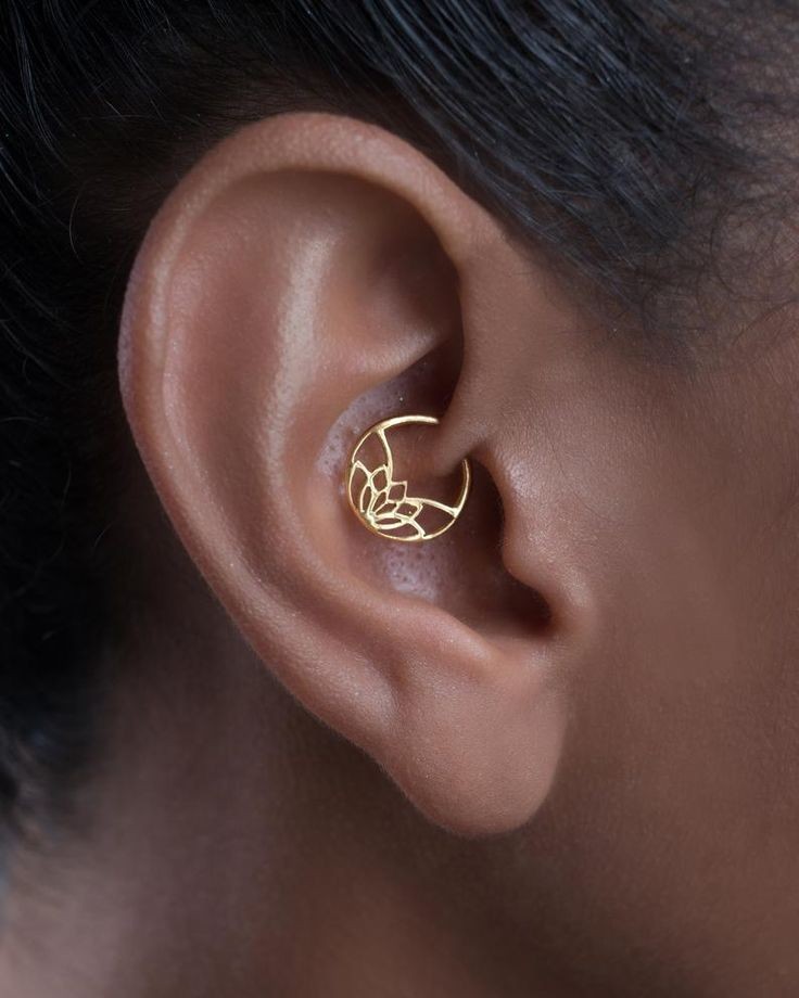 Inner ear cartilage piercing
